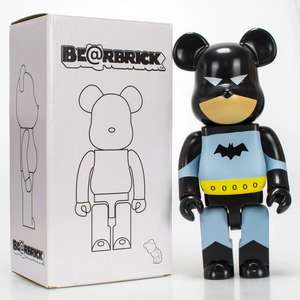 Figurines en PVC d'anime <span class=keywords><strong>Batman</strong></span> de 28 cm pour 400%, jouet de dessin animé imperméable pour enfants, décoration de la maison - Product Image 6