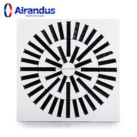 NOUVEAU Diffuseur de plafond perforé en aluminium moderne HVACR SD-CB pour atelier industriel