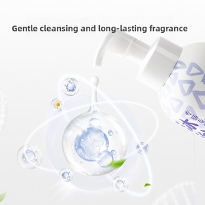 Gel douche spécifique au chat bleu fournitures de beauté pour chatons à poil long et court chiens nettoyage pour animaux de compagnie liquide de bain en matière plastique - Product Image 3