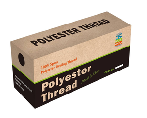 <span class=keywords><strong>Fil</strong></span> à coudre 100% <span class=keywords><strong>polyester</strong></span> <span class=keywords><strong>ultra</strong></span>-fin 50S/2, 5000 yards, pour tissus fins, emballage en cône pour surjeteuse - Product Image 4