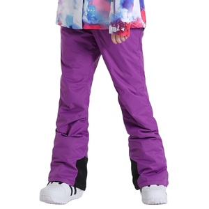 Pantalones de esquí calefactables para <span class=keywords><strong>mujer</strong></span>, cortavientos, impermeables, transpirables, cálidos, <span class=keywords><strong>con</strong></span> <span class=keywords><strong>tirantes</strong></span>, para uso en exteriores, gruesos, para snowboard y esquí - Product Image 1