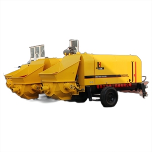 HBT80S-13 JIUHE Electromotor 40 60 80 M³/h Equipo de Bombeo Estacionario para Proyectos de Construcción Bomba de Concreto para Remolque - Product Image 1