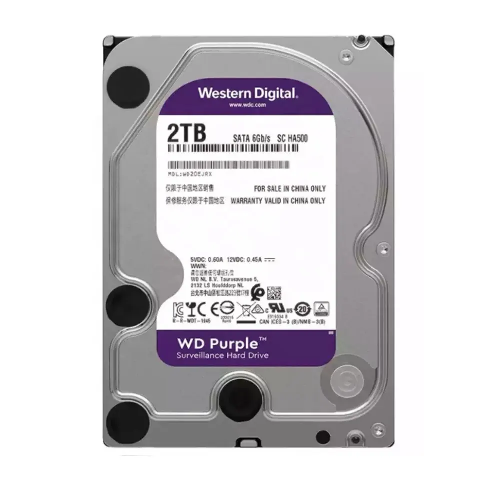 CCTV HDD Cámara DE SEGURIDAD Nvr Hdd Sata Disco duro 500G 1TB 2TB 3TB 4TB 6TB 8TB 10TB Sistema de vigilancia Disco duro de seguridad