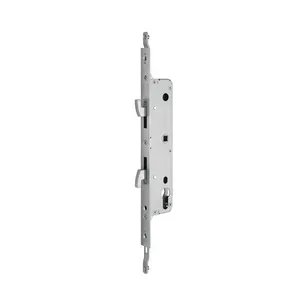 Factory price 304 stainless steel 3585 double buckle double hook Mortise Fingerprint sliding door lock body for Aluminum door