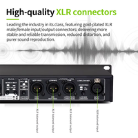 234XS 234XL Diviseur de fréquence audio stéréo/mono 2/3/4 voies avec contrôle de canal indépendant et réduction du bruit pour scène et KTV