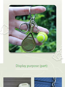 <span class=keywords><strong>Mini</strong></span> Llavero Deportivo de Aleación de Zinc con Grabado Profesional, Diseño 3D Vintage de Dibujos Animados - Product Image 4