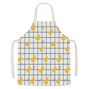 Delantal de Vendedor para Mercado de Agricultores, Estampado de Piña, Algodón/Poliéster, Reutilizable, Sin Mangas, Duradero y Elegante para Vender y Servir en la Cocina - Product Image 6