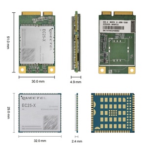 EC25-E มินิ <span class=keywords><strong>PCIe</strong></span> 4กรัม LTE โมดูล Cat4สำหรับ EMEA,เกาหลี,ไทย,อินเดีย - Product Image 5
