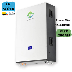 แบตเตอรี่ลิเธียมไอออนติดผนังสำหรับใช้ในครัวเรือน 51.2V 280AH 314AH 16.08kWh 14.34kWh สำหรับระบบกักเก็บพลังงานแสงอาทิตย์ Powerwall - Product Image 1