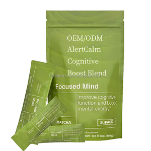 Özelleştirilmiş uyarı sakin bilişsel Boost karışım takviyesi ile YEŞİL ÇAY özü Boost bilişsel fonksiyon ve zihinsel enerji - Product Image 2