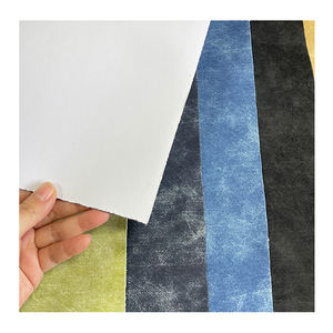 Feuille de similicuir denim 12*24 pouces avec dos en <span class=keywords><strong>fibre</strong></span> sans adhésif - Product Image 3