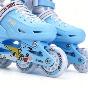 <span class=keywords><strong>Pattini</strong></span> in Linea <span class=keywords><strong>o</strong></span> a Quattro Ruote Convertibili per Bambini con Ruote Luminose, Cuscinetti ABEC, Taglia Regolabile, Set per Principianti Ruidongle - Product Image 5