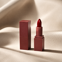LSFAIRY LS178 Rojo Cereza, Lápiz Labial de Larga Duración Premium, Resistente al Agua y al Sudor, Sets al por Mayor, Logotipo Personalizado, Vegano, Muestra Cremosa