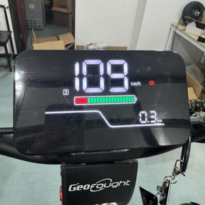 Écran d'affichage en plastique pour trottinette électrique F8 avec fonction cartes NFC, résistant à l'eau, installation facile, pièces de rechange pour trottinette électrique - Product Image 2