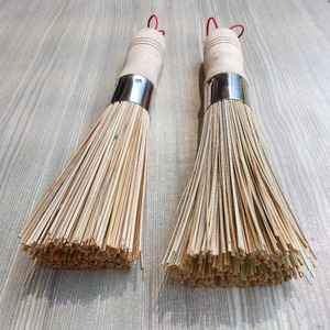 Brosse à vaisselle en bambou pour cuisine, nettoyage de casseroles et cuisinières - Product Image 4