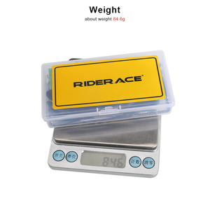 RIDERACE Juego de herramientas de reparación de neumáticos internos de bicicleta de montaña Parche de goma Pegamento Palanca de neumáticos Herramientas de emergencia de bicicleta multiusos portátiles - Product Image 5