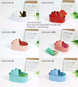 Caja de Regalo en Forma de Cuna para Bebé, Pequeña Caja de Regalo con Flores para Baby Shower o Fiesta de Cumpleaños, Novedad <span class=keywords><strong>2023</strong></span> - Product Image 2