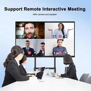 Factory Price 4K Android Interactive LCD Smart Board 55-110 Inch Touch Screen Multi-language <strong>Software</strong> 55 65 75 86 98 110 Inch - Product Image 6