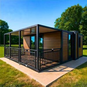 Prefabricated Modular Container Home 100 M2 4 Bedrooms <strong>Apartment</strong> Villa Solar <strong>Setup</strong> Quick Module Installation Steel Sandwich - Product Image 5