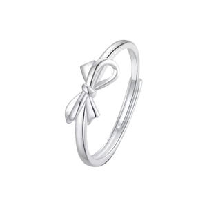 BASQUESUN Usine En Gros Personnalisé Destin Destiné <span class=keywords><strong>Trois</strong></span> Vie Couple Niche Doux Arc À La Mode Simple Tempérament Jumelé Anneau - Product Image 3