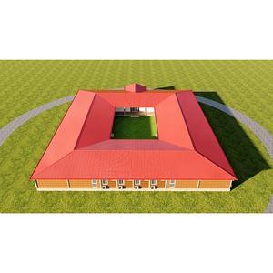 Maison de conteneur en acier préfabriquée portable à faible coût pour hôtels, grande forme Hui, sol plat en <span class=keywords><strong>Espagne</strong></span> - Product Image 5