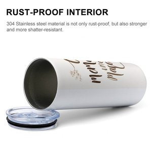 Stainless Steel Tumbler 20oz Straight Custom Logo Heat Preservation <b>Cup</b> - Product Image 5