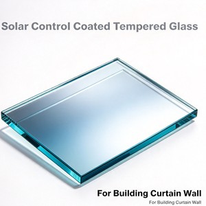 Vetro Temperato con Rivestimento per Controllo Solare, per Isolamento Termico di Facciate Continue, Misure Personalizzate, Direttamente dalla Fabbrica - Product Image 1