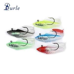 Usine meilleur queue de bain bionique enduit de plomb en plastique méné leurre 8 CM11.5 G/10 CM19.5 g carpe crucienne Kit d'appâts <span class=keywords><strong>souples</strong></span> artificiels - Product Image 1