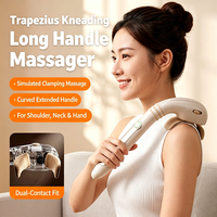 Masseur de cou et d'épaules à pétrissage NOUVEAU, alimenté par USB, pour un soulagement musculaire profond, idéal pour la maison et les coffrets cadeaux – Vente directe usine