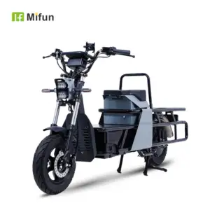 El modelo más nuevo Scooter Eléctrico unisex barato 1500W CKD para motocicleta eléctrica a la venta para entrega de alimentos