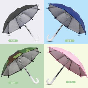 CHUVABAND 6 pouces 8K Nouveau design Parasol de téléphone pour moto <span class=keywords><strong>Petit</strong></span> mini pare-soleil pour vélo Parasol de téléphone pour les livreurs - Product Image 2