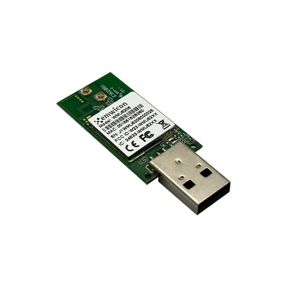 Realtek RTL8822BU WMU6206 USB Type A Wlan Wireless BT4.2 Card PCB Antenna