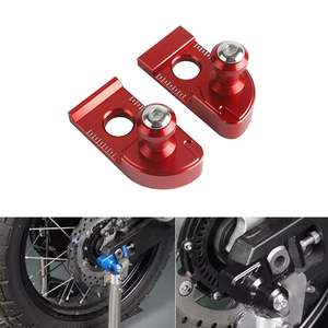 Bloques de ajuste de cadena negra Swingarm Spools Slider para <span class=keywords><strong>Yamaha</strong></span> FJ09 Tracer <span class=keywords><strong>900</strong></span> GT - Product Image 2