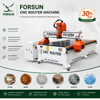 30% de réduction sur la machine de découpe CNC 1300*2500 pour la sculpture sur bois, ligne de production de meubles en panneaux, routeur CNC industriel pour le bois à vendre