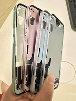 Boîtier arrière en verre pour iPhone 11 12 13 14 15 16 Pro Max, coque arrière de batterie pour iPhone 5 6 7 8 Plus X Xr Xs Se avec pièces