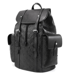 Luxury Business PU Leather <b>Backpack</b> Men Waterproof Large Capacity Laptop Bag Travel <b>Computer</b> <b>Backpack</b> for Men - Product Image 2