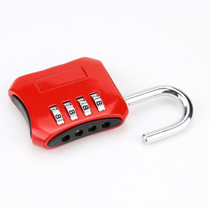 Combination <b>Padlock</b> 4 Digit Zinc Alloy Resettable Lock For Gym Cabinet Door Travel Use - Product Image 2