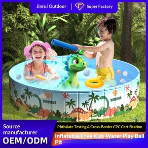 Piscine à balles pliable en PVC pour enfants, maison de jeu intérieure, piscine pour bébé, jeu d'imitation - Product Image 5