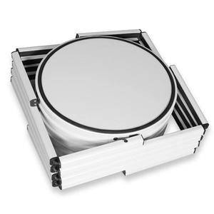 Hly thiết kế mới xách tay Showcase <span class=keywords><strong>Twister</strong></span> tháp nhôm ống tròn <span class=keywords><strong>Twister</strong></span> tháp hiển thị - Product Image 2