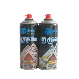 <span class=keywords><strong>Spray</strong></span> d'étanchéité en caoutchouc noir anti-fuite pour fissures de sol, fabrication OEM par l'usine Saigao - Product Image 4