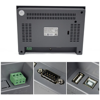 Monitores Industriales Samkoon SK-070QS con Pantalla Táctil de 7 Pulgadas, Interfaz Hombre-Máquina HMI, Panel de Control de Automatización PLC