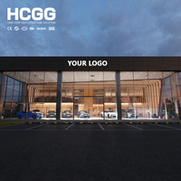 Fabricante de Edificios de Acero Prefabricados con Certificación CE ISO, Salas de Exhibición para Concesionarios de Autos 4S, Almacenes, Salas de Venta, Salas de Exhibición Metálicas