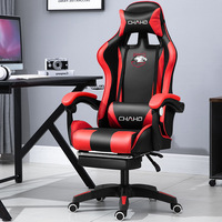 Chaise de jeu pivotante rose avec massage, chaise de jeu pour ordinateur de haute qualité et bon marché