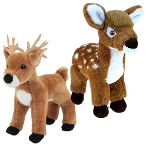 Peluche Realistico di <span class=keywords><strong>Cervo</strong></span> Sika, Giocattolo di Renna Maculata per Souvenir dello Zoo, Decorazione Casa, Regali per Bambini, Vendita all'Ingrosso - Product Image 2