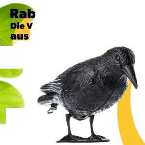 Vente en gros de leurre 3D chinois pour effrayer les oiseaux de jardin corbeau en plastique noir pour la chasse - Product Image 3