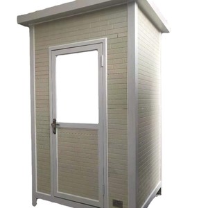 Toilettes portables en panneaux sandwich, design minimaliste pour lieux publics, construction durable - Product Image 1