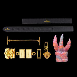 Alliage de zinc la poignée de dieu <span class=keywords><strong>avec</strong></span> couleur en forme de griffe produit Silicone Bondage jouets bouche Gag Sex Toy pour le sexe en gros - Product Image 5