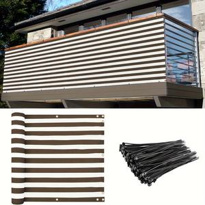 3 * 16ft Offre Spéciale balcon clôture de confidentialité <span class=keywords><strong>filet</strong></span> écran de confidentialité <span class=keywords><strong>filet</strong></span> opaque de confidentialité pour jardin patio - Product Image 1