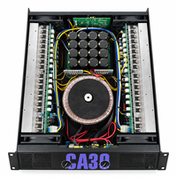Amplificateur professionnel double canal série CA 3U 2x300W-2000W pour DJ, table de mixage, enceinte PA et système de sonorisation de scène
