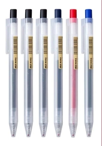 <span class=keywords><strong>ปากกา</strong></span>ลูกลื่นพลาสติก0.5มม. <span class=keywords><strong>ปากกา</strong></span>หมึกเจลแบบ WR001U สีดำสีฟ้าสีแดงสไตล์โรงเรียน - Product Image 2